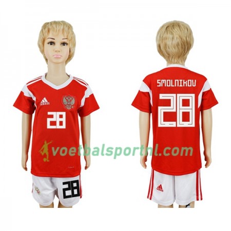 Rusland Smolnikov 28 Kind Thuis Tenue WK voetbal 2018